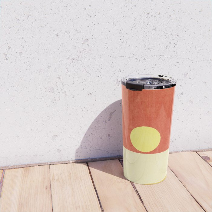 LANDSHAPES / Beach - Sunset Travel Mug Gallery Image 4