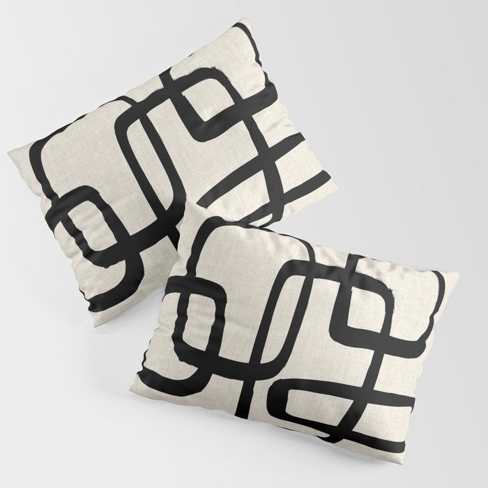 Retro Ink Pillow Sham Gallery Image 3