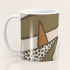 Patterned Tropical Leaves #2 Coffee Mug Gallery Image 3