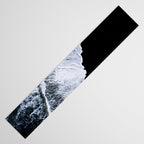 Waves crashing on a black sand beach - Minimal Landscape Photography Table Runner Gallery Image 3