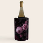 Dark Pink Moody Dahlias And Peonies Wine Chiller Gallery Image 3