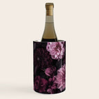 Dark Pink Moody Dahlias And Peonies Wine Chiller Gallery Image 2