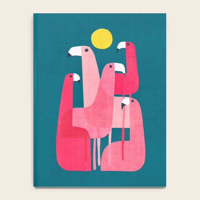 Pink flamingoes Notebook Gallery Image 4