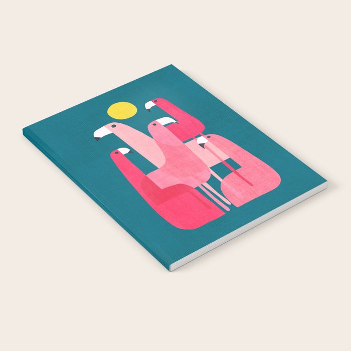 Pink flamingoes Notebook Gallery Image 1