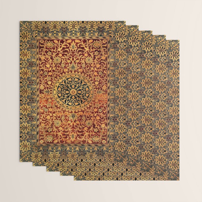 William Morris Vintage Persian Pattern 1887 Wrapping Paper Gallery Image 3