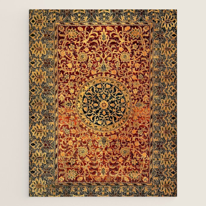 William Morris Vintage Persian Pattern 1887 Jigsaw Puzzle Gallery Image 1