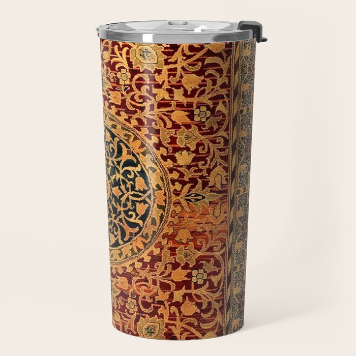 William Morris Vintage Persian Pattern 1887 Travel Mug Gallery Image 2