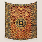 William Morris Vintage Persian Pattern 1887 Wall Tapestry Gallery Image 4