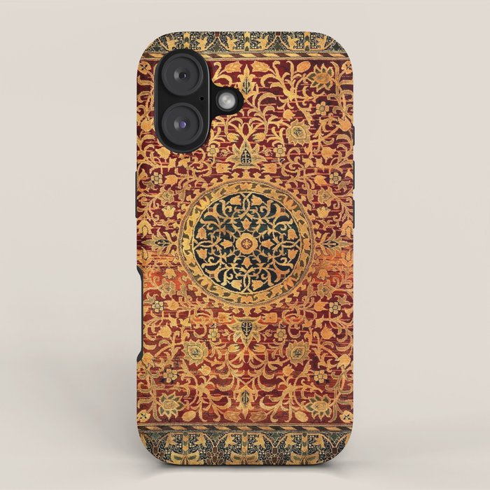 William Morris Vintage Persian Pattern 1887 iPhone Case Gallery Image 1