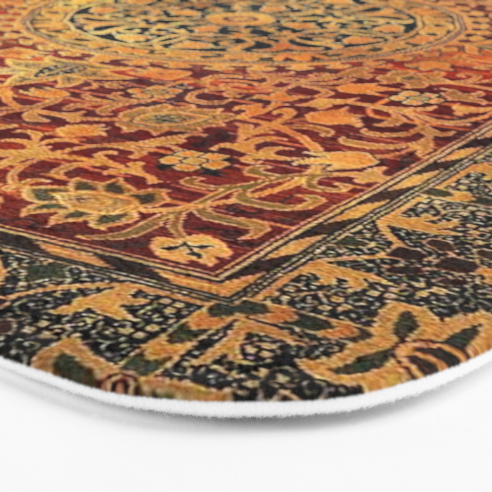 William Morris Vintage Persian Pattern 1887 Bath Mat Gallery Image 3