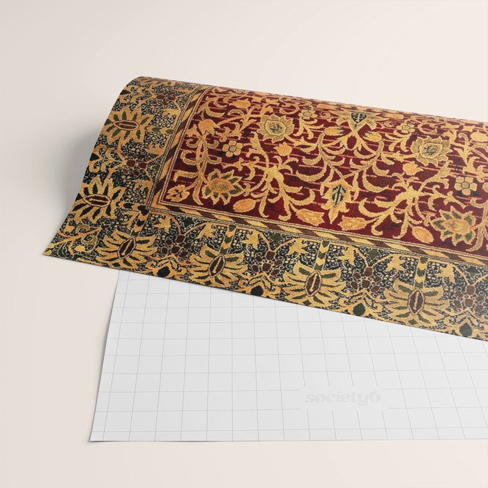 William Morris Vintage Persian Pattern 1887 Wrapping Paper Gallery Image 2