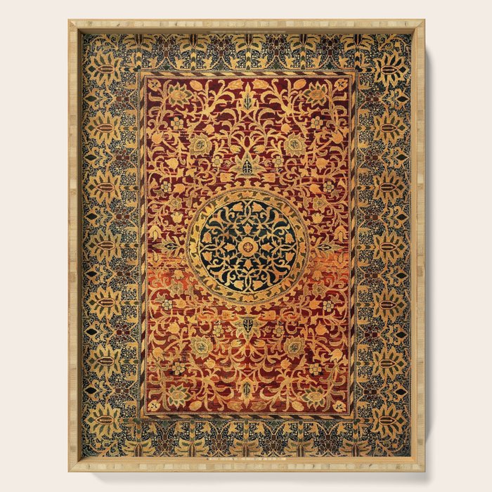 William Morris Vintage Persian Pattern 1887 Serving Tray Gallery Image 1