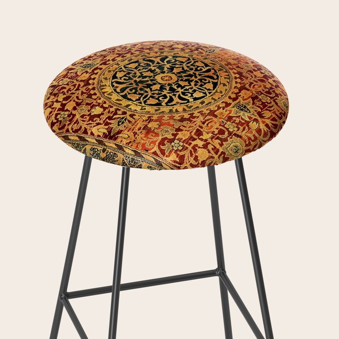 William Morris Vintage Persian Pattern 1887 Stool Gallery Image 2