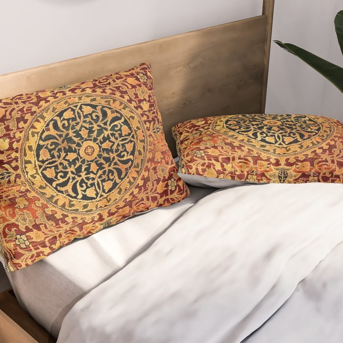 William Morris Vintage Persian Pattern 1887 Pillow Sham Gallery Image 2