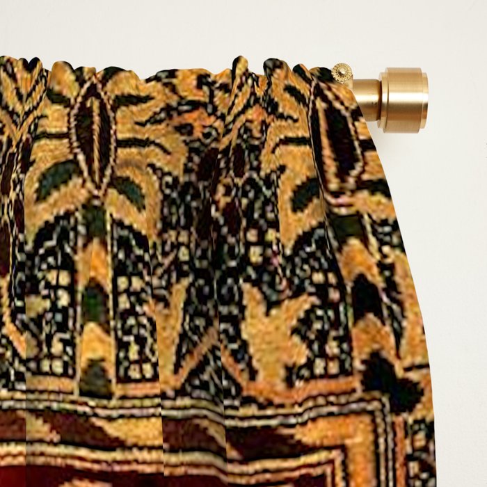 William Morris Vintage Persian Pattern 1887 Window Curtain Gallery Image 2