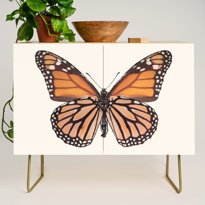 Monarch Butterfly (Danaus Plexippus) Credenza