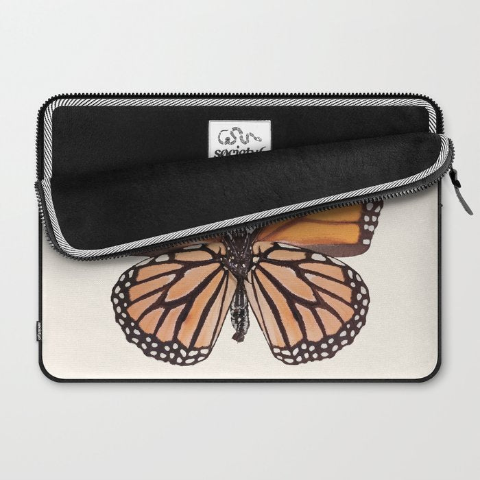Monarch Butterfly (Danaus Plexippus) Laptop Sleeve Gallery Image 2