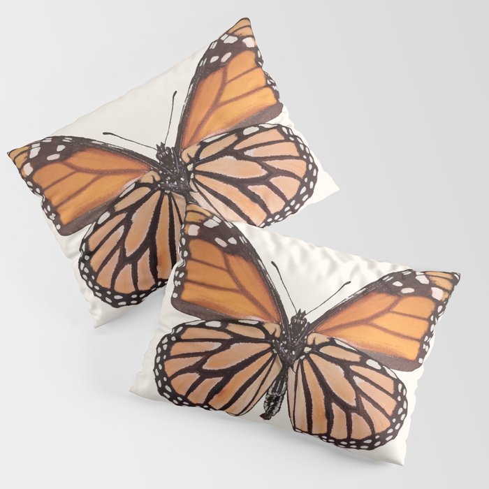Monarch Butterfly (Danaus Plexippus) Pillow Sham Gallery Image 3