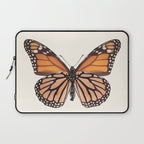 Monarch Butterfly (Danaus Plexippus) Laptop Sleeve Gallery Image 1