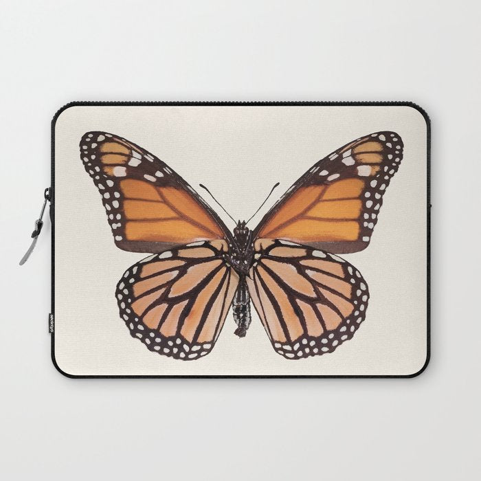 Monarch Butterfly (Danaus Plexippus) Laptop Sleeve Gallery Image 1