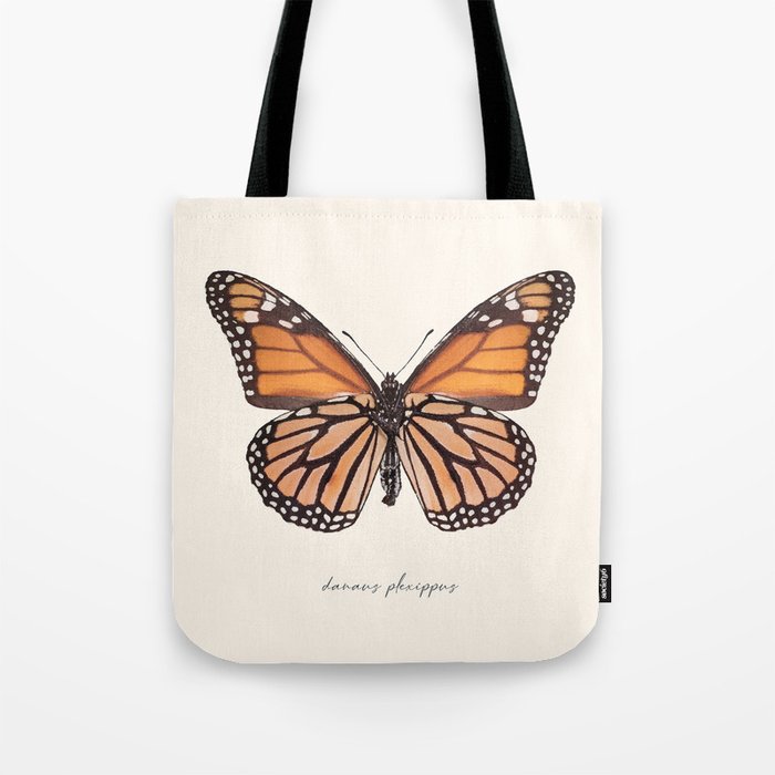Monarch Butterfly (Danaus Plexippus) Tote Bag Gallery Image 1