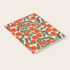 Hot Orange Blooms Notebook Gallery Image 2