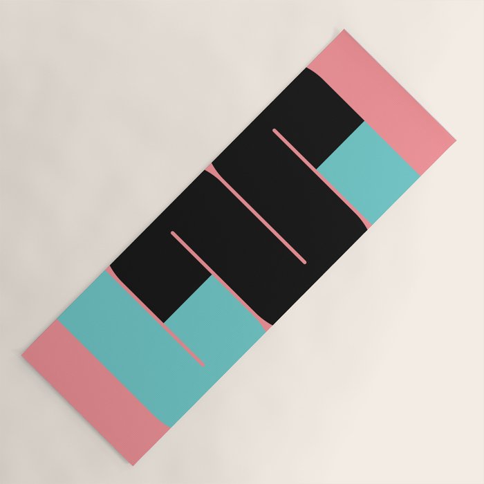 Modern geometric shapes 17 Yoga Mat Gallery Image 1