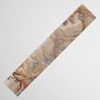 Antique 19th Century French Chinoiserie Verdure Pagoda Tapestry Table Runner Gallery Image 3
