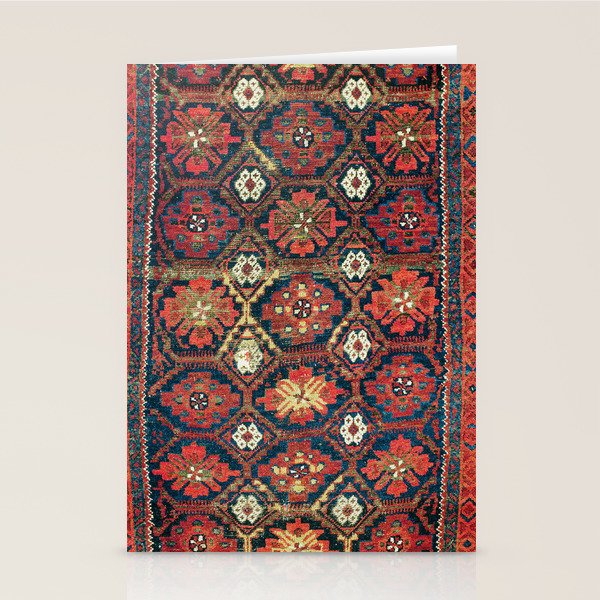 Belouch Khorassan Northeast Persian Rug Print Stationery Card Gallery Image 1
