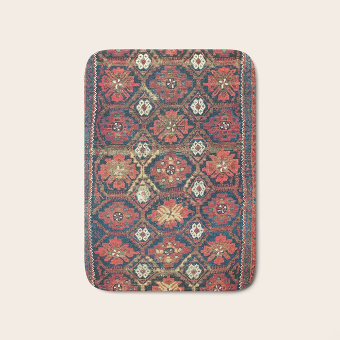 Belouch Khorassan Northeast Persian Rug Print Bath Mat Gallery Image 1