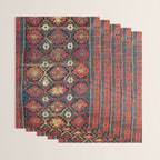 Belouch Khorassan Northeast Persian Rug Print Wrapping Paper Gallery Image 3