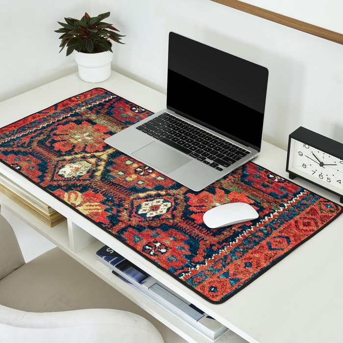 Belouch Khorassan Northeast Persian Rug Print Desk Mat Gallery Image 2