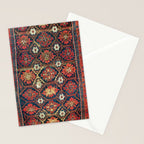 Belouch Khorassan Northeast Persian Rug Print Stationery Card Gallery Image 2