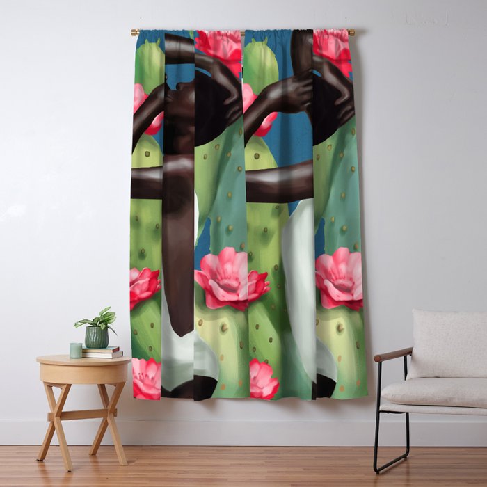 Thorns and Grace 3 Window Curtain Gallery Image 1