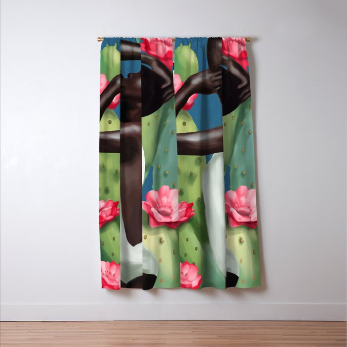 Thorns and Grace 3 Window Curtain Gallery Image 3