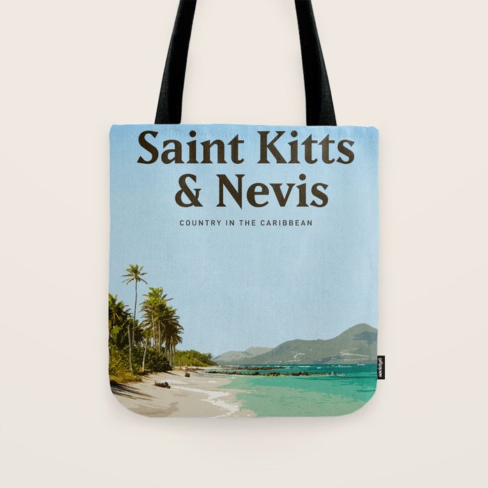 Visit Saint Kitts & Nevis Tote Bag Gallery Image 1