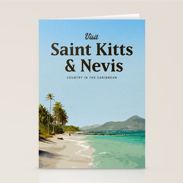 Visit Saint Kitts & Nevis Stationery Card Gallery Image 2