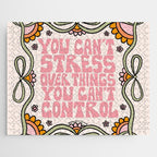 You Can't Stress Over Things You Can't Control Jigsaw Puzzle Gallery Image 1