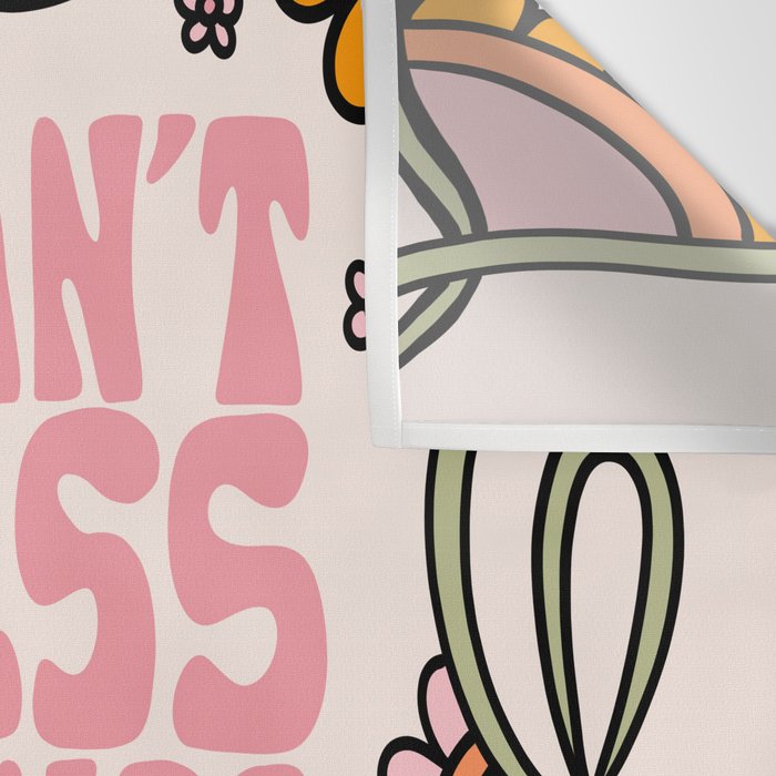 You Can't Stress Over Things You Can't Control Wall Tapestry Gallery Image 3