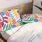 Paper Flowers: Matisse Edition Pillow Sham Gallery Image 2