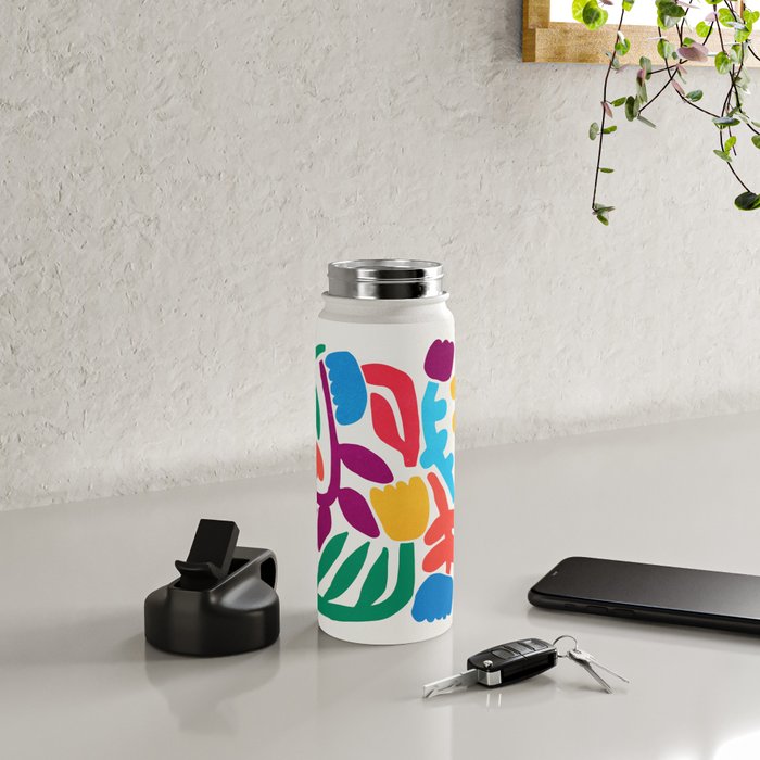 Paper Flowers: Matisse Edition Water Bottle Gallery Image 4