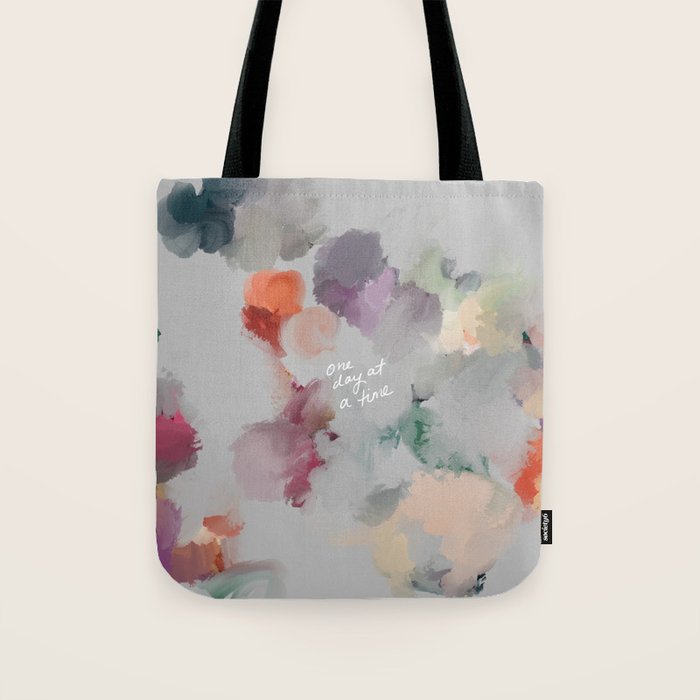 One Day At A Time Tote Bag Gallery Image 1