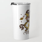 "Woah Whiskey" Western Pin Up Cowgirl & Her Horse Travel Mug Gallery Image 3