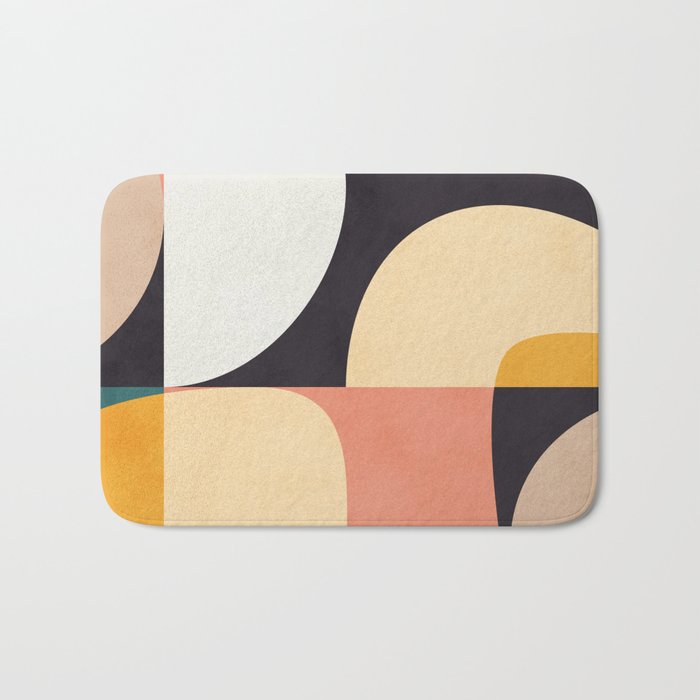 modern shapes 8 Bath Mat Gallery Image 1