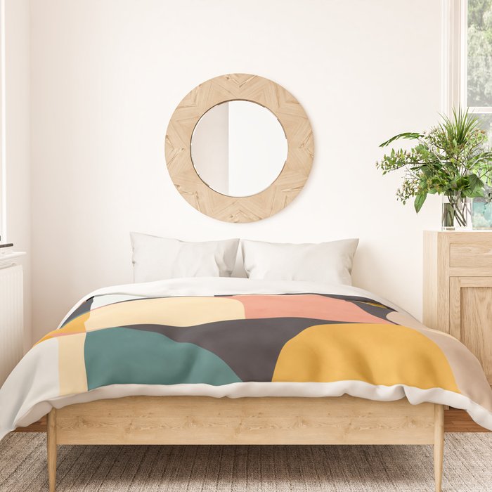 modern shapes 8 Duvet Cover Gallery Image 3