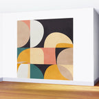modern shapes 8 Wall Mural Gallery Image 2