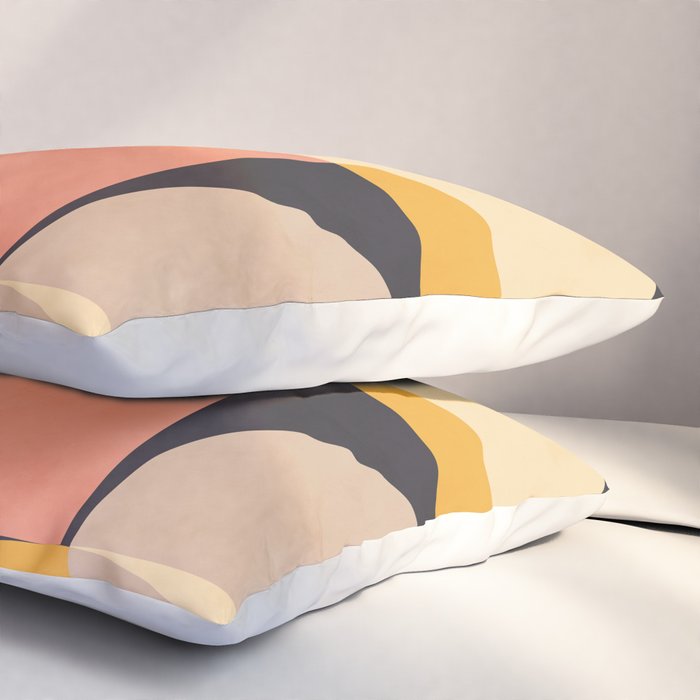 modern shapes 8 Pillow Sham Gallery Image 3