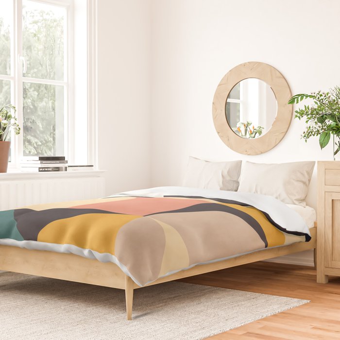 modern shapes 8 Duvet Cover Gallery Image 2