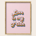 Love is my Pride Serving Tray Gallery Image 1