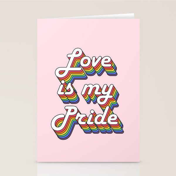 Love is my Pride Stationery Card Gallery Image 1